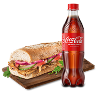 Immagine migrolino TRULY GOOD Baguette & Coca-Cola 50cl