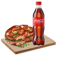 Image TRULY GOOD Bretzel de sils & Coca-Cola 50cl